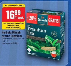 Herbata Dilmah niska cena