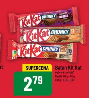 KitKat Chunky Paluszek waflowy w mlecznej czekoladzie 40 g niska cena