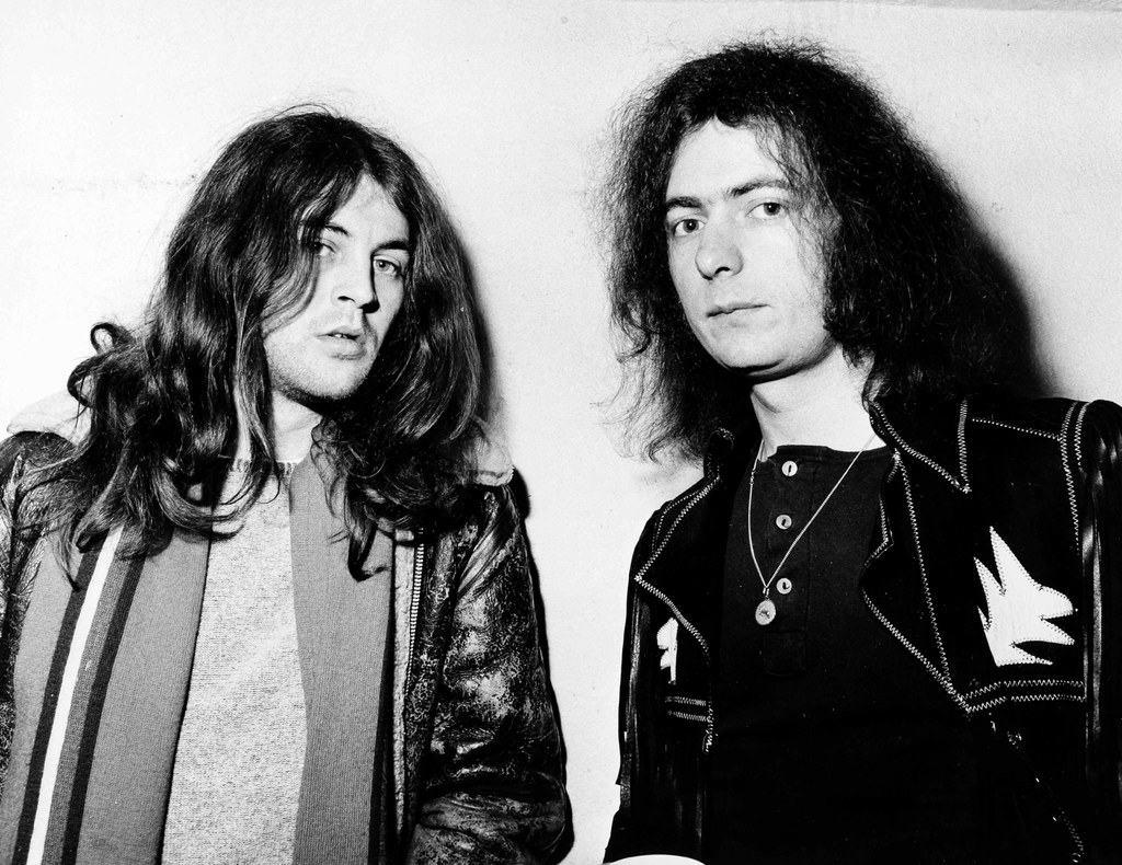 Ian Gillan i Ritchie Blackmore (Deep Purple) w latach 70.