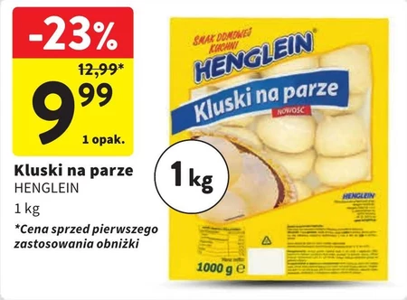 Henglein Kluski na parze 1000 g 