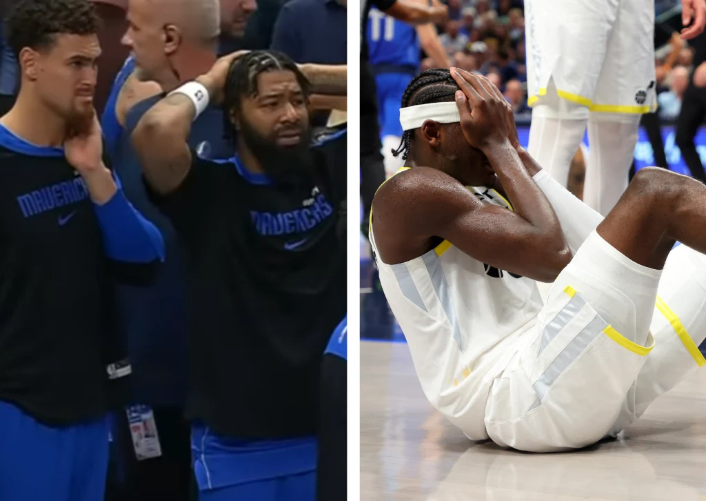 Kontuzja Taylora Hendricksa wzbudziła poruszenie zarówno wśród "Jazzmanów", jak i wśród ich rywali z Dallas Mavericks