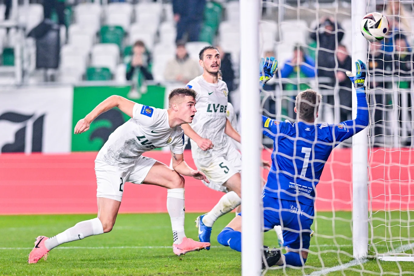 W taki sposób Aleksander Paluszek otworzył wynik spotkania 