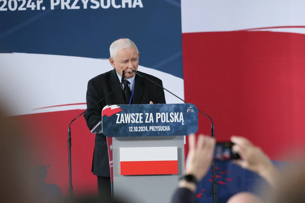 Kongres Prawa i Sprawiedliwości z udziałem prezesa PiS Jarosława Kaczyńskiego z 12.10.2024 r. (zdj. ilustracyjne)