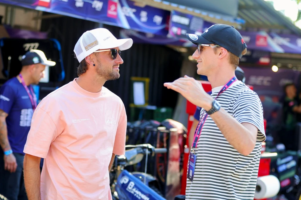 Anders Thomsen i Max Fricke. Runda Tauron SEC.