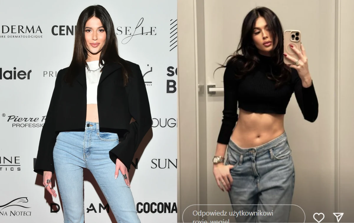 Roksana Węgiel pokazała brzuch