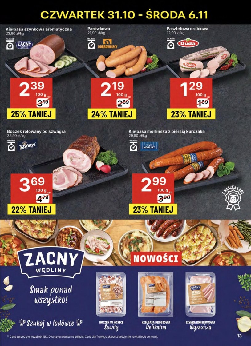 Gazetka: Supercena w Delikatesach Centrum  - strona 13