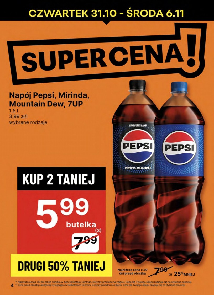 Gazetka: Supercena w Delikatesach Centrum  - strona 4