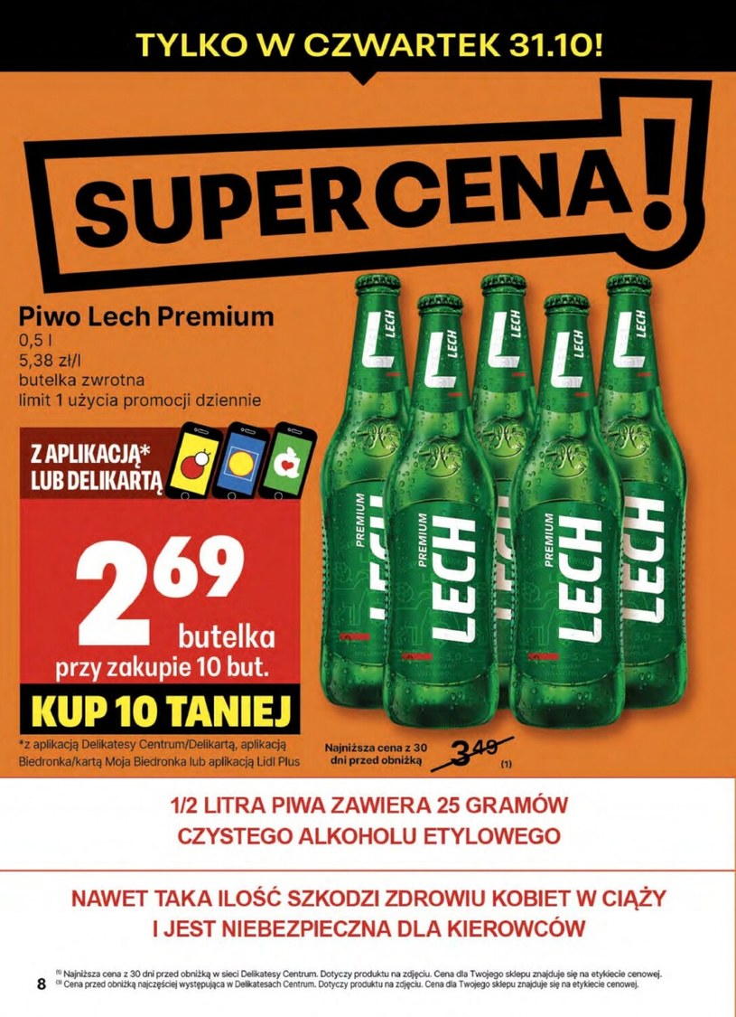 Gazetka: Supercena w Delikatesach Centrum  - strona 8