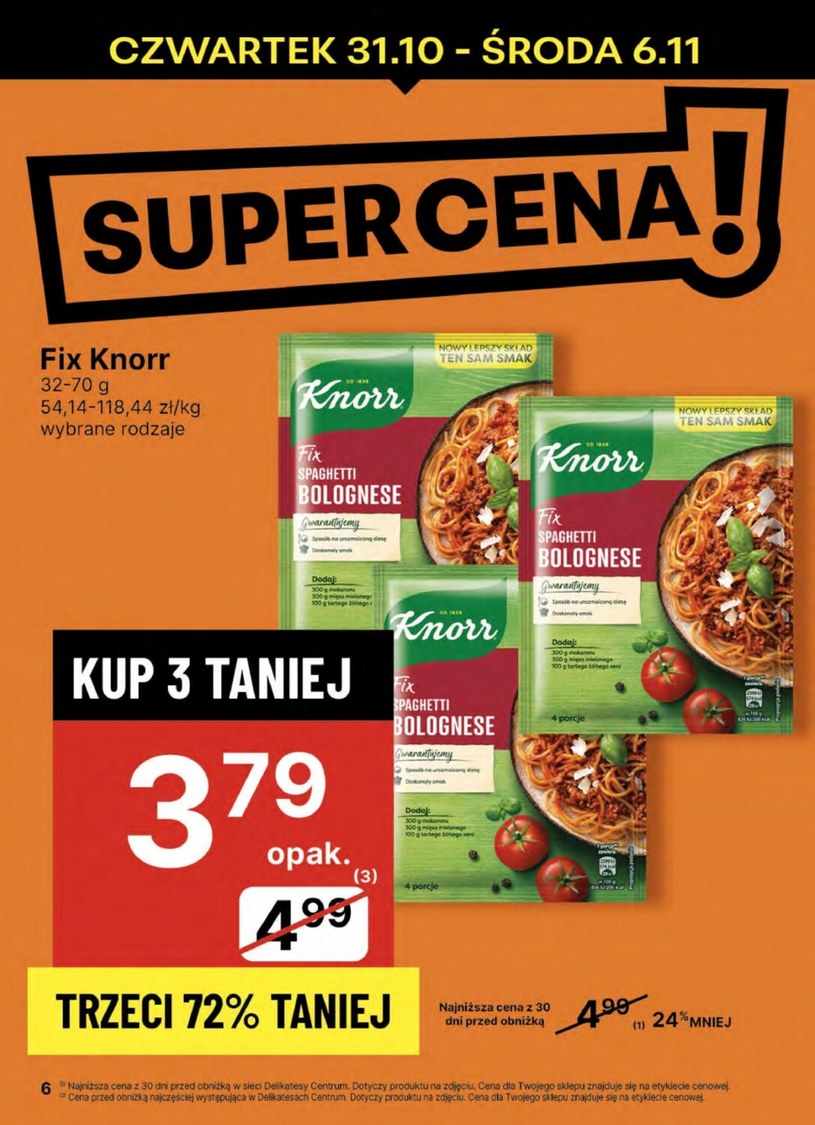 Gazetka: Supercena w Delikatesach Centrum  - strona 6