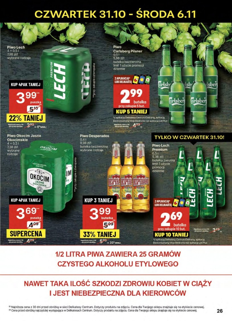 Gazetka: Supercena w Delikatesach Centrum  - strona 26