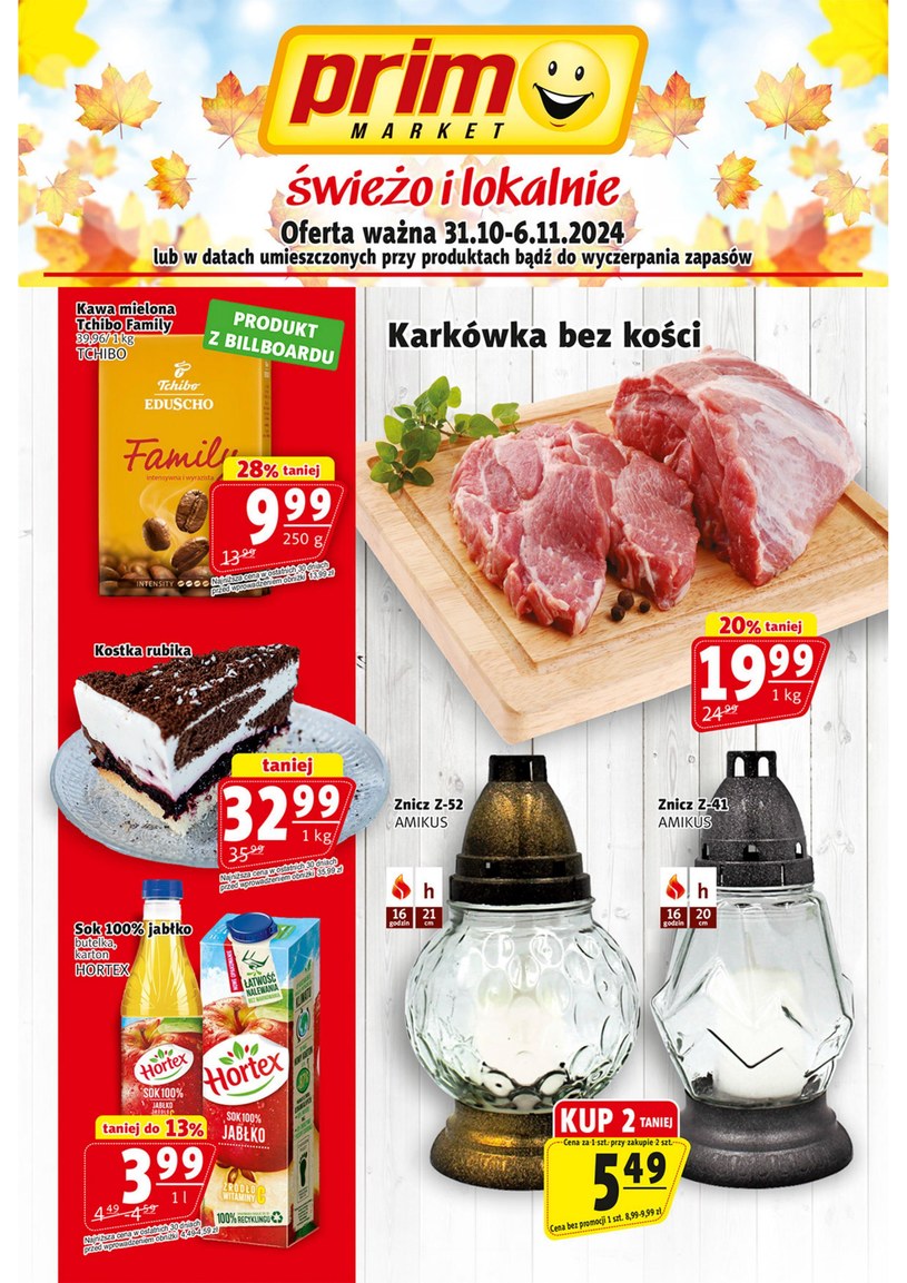 Gazetka promocyjna Prim Market - ważna od 31. 10. 2024 do 06. 11. 2024