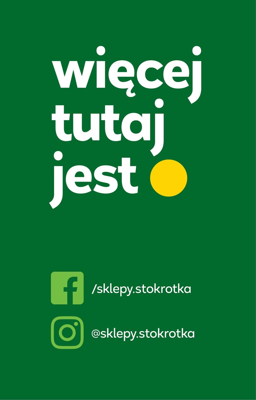 Gazetka: Więcej w Stokrotka Market - strona 20