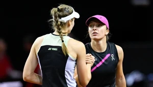 Jelena Rybakina i Iga Świątek