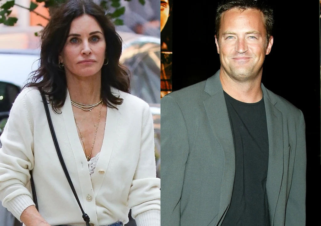 Courteney Cox składa hołd Mattew Perry'emu w pierwszą rocznicę jego odejścia