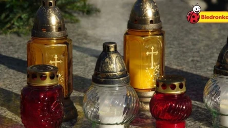 Znicze i wkłady za darmo w Biedronce!