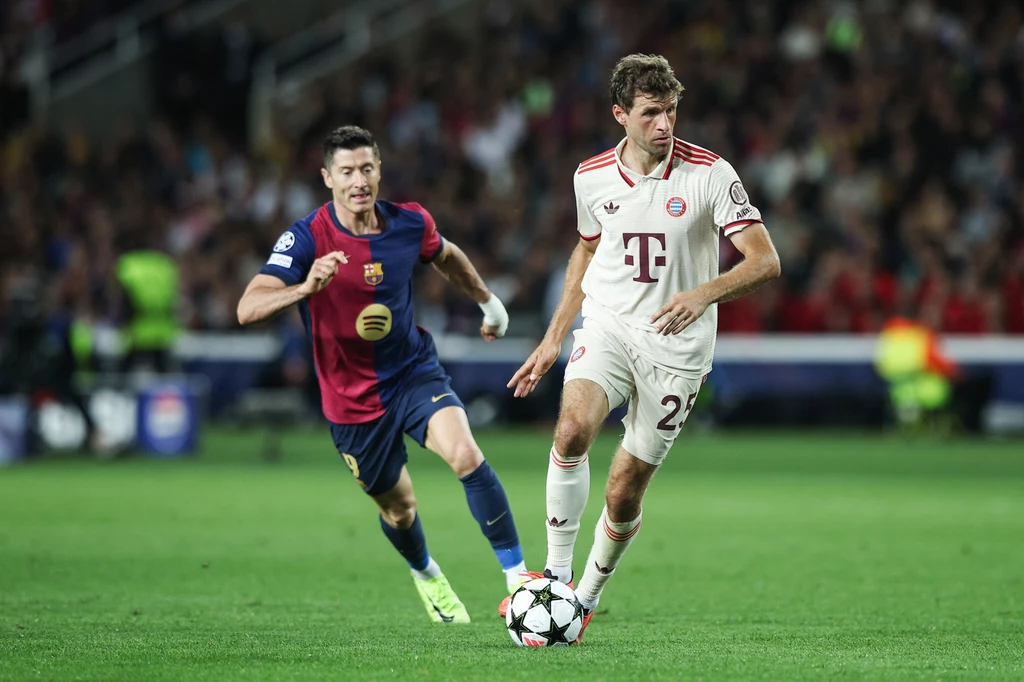 Thomas Muller i Robert Lewandowski Thomas Muller i Robert Lewandowski