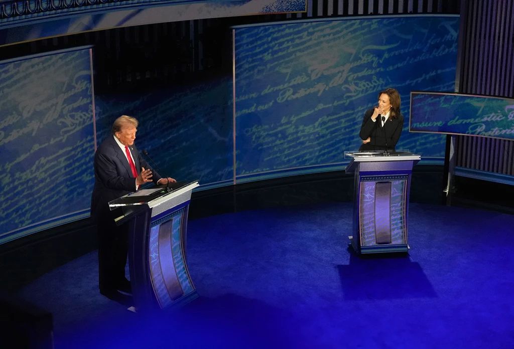 Wrześniowa - i jedyna - debata w telewizji CNN między Donaldem Trumem a Kamalą Harris Wrześniowa - i jedyna - debata w telewizji CNN między Donaldem Trumem a Kamalą Harris