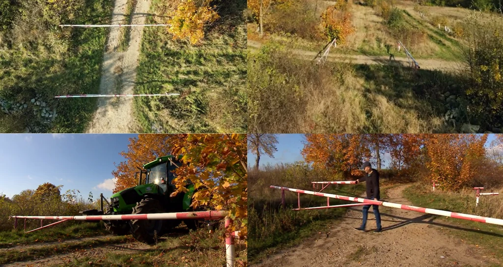 Rolnicy musieli otwierać o zamykać rogatki. Źródło: "Interwencja"