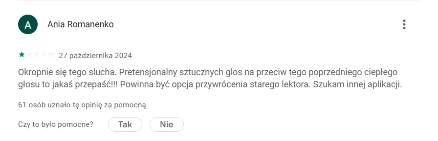 Oceny Map Google drastycznie w dół / Fot. Google Play Oceny Map Google drastycznie w dół / Fot. Google Play