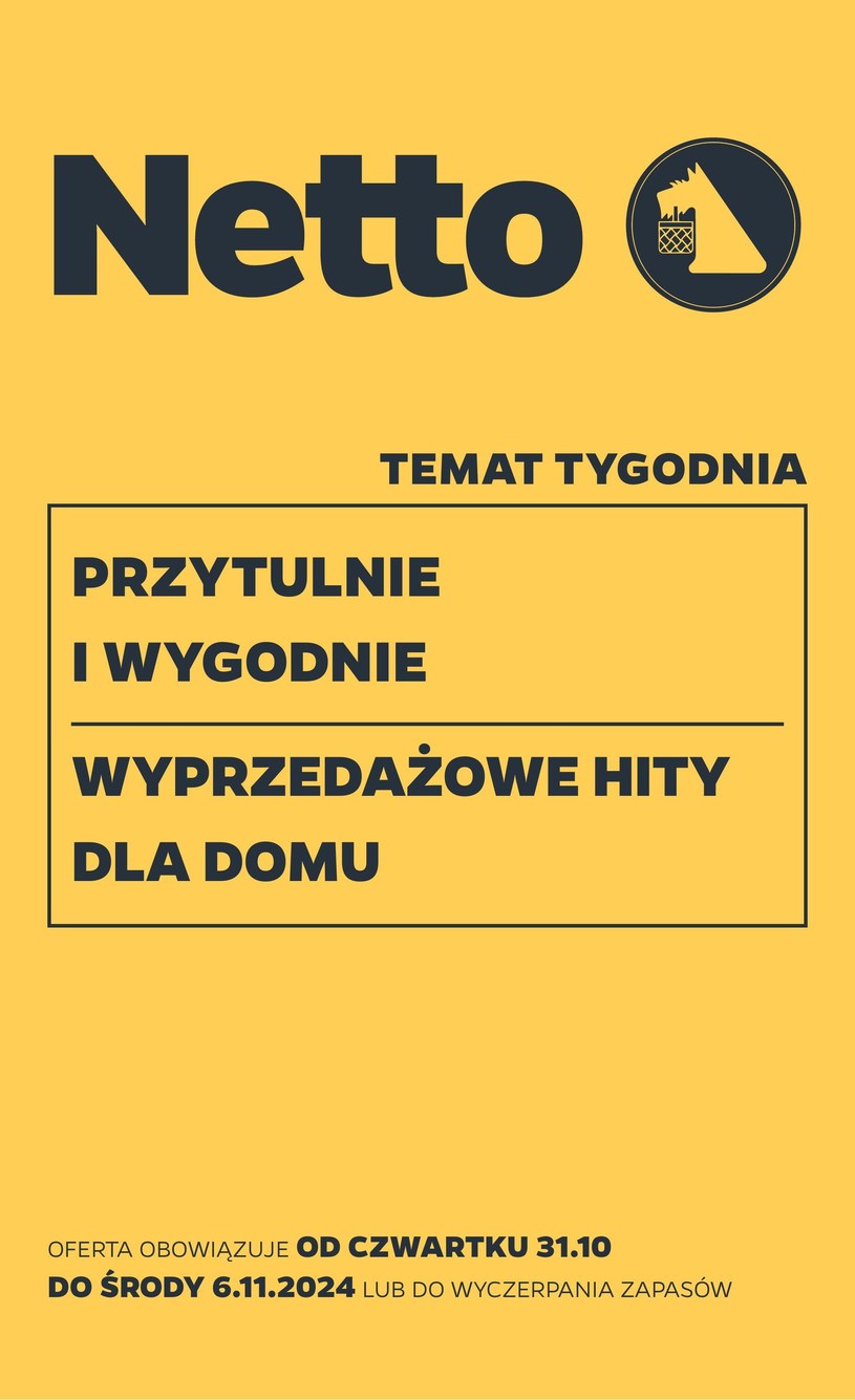 Gazetka: Przytulnie i wygodnie w Netto  - strona 1