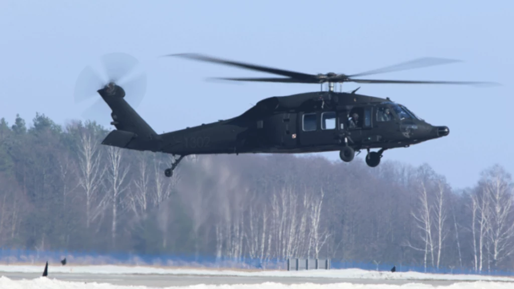 Śmigłowiec S-70i Black Hawk jednostki JW GROM