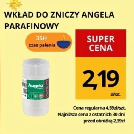 Wkład parafinowy Angela