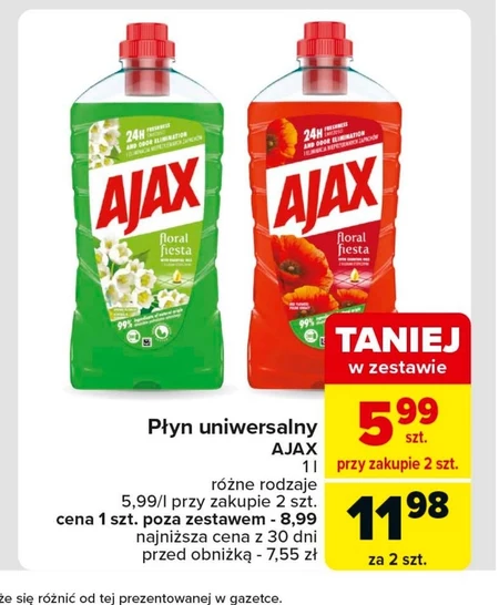 Płyn uniwersalny Ajax