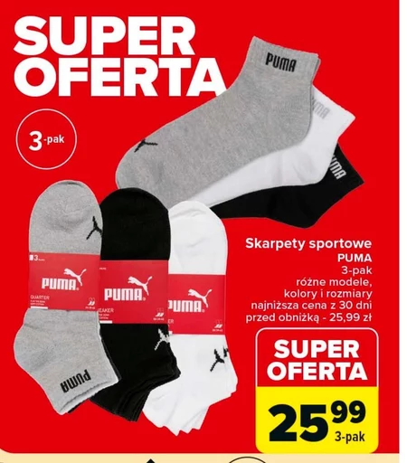 Skarpety sportowe Puma