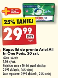 Kapsułki do prania Ariel