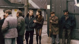 Bogusław Linda i Iwona Petry w filmie "Szamanka"