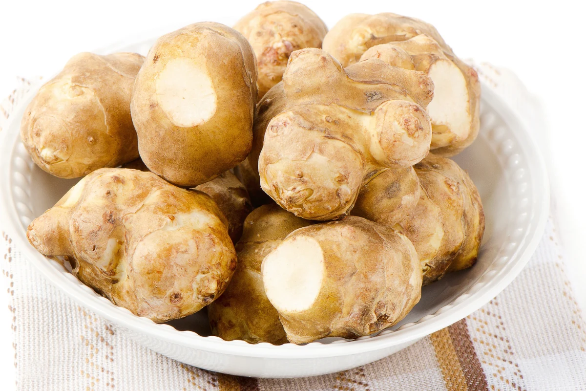 Topinambur to bardzo zdrowa bulwa. W kuchni może zastąpić ci ziemniaki Topinambur to bardzo zdrowa bulwa. W kuchni może zastąpić ci ziemniaki