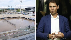 Akademia Rafaela Nadala znalazła się pod wodą