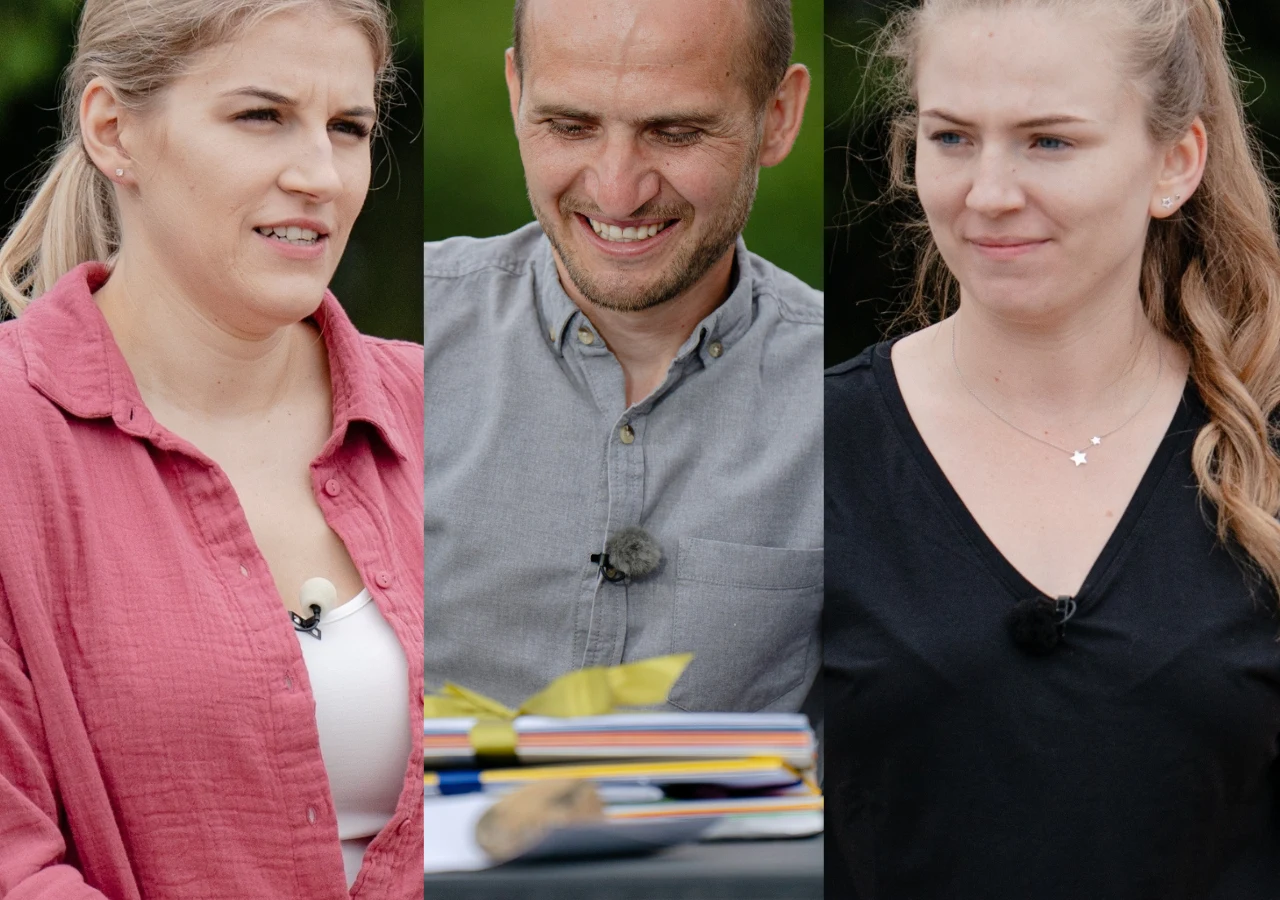 Rolnik szuka żony. Rafał i jego kandydatki Aneta i Dominika Rolnik szuka żony. Rafał i jego kandydatki Aneta i Dominika