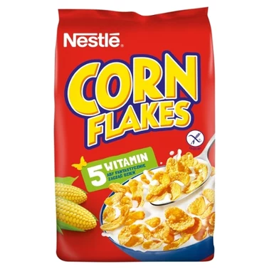 Nestlé Corn Flakes Chrupiące płatki kukurydziane z witaminami 600 g - 0