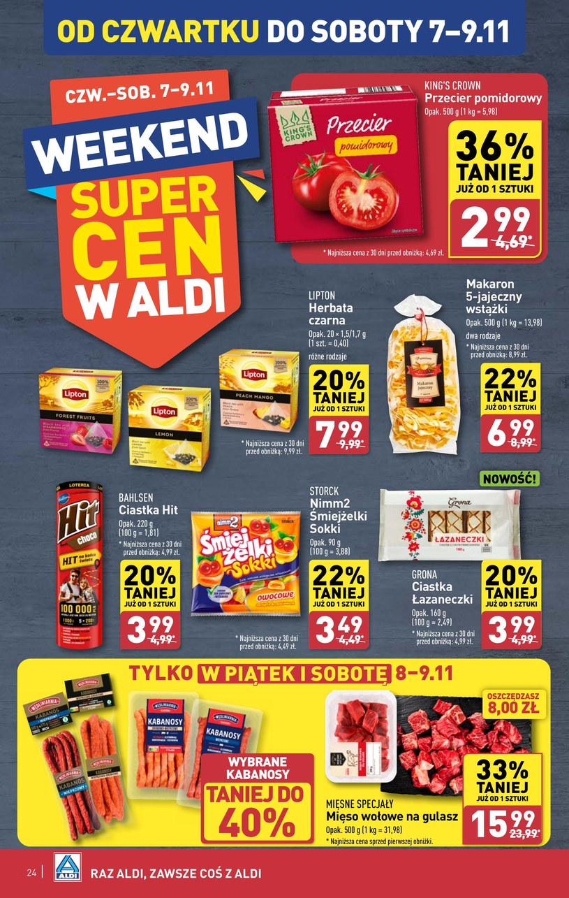 Gazetka: Smakowite okazje w Aldi!  - strona 24