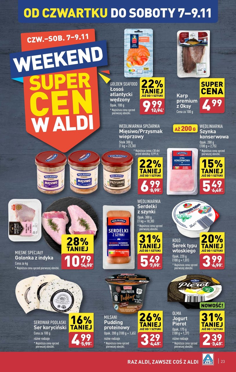 Gazetka: Smakowite okazje w Aldi!  - strona 23