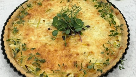 Tarta z porami – francuskie danie w parę chwil