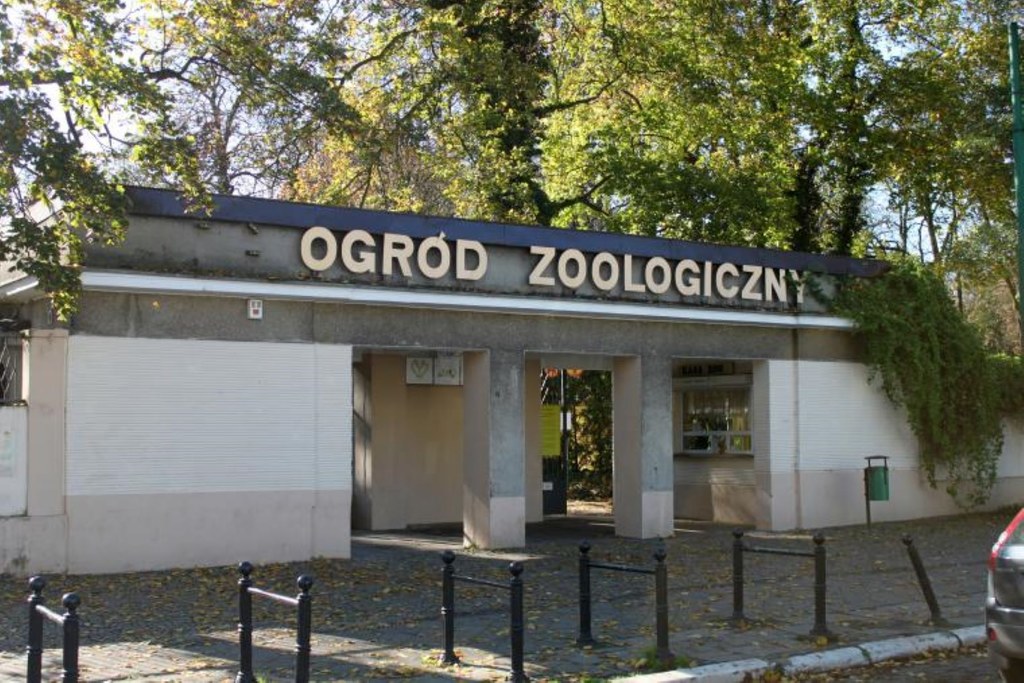 Wejście do Starego Zoo w Poznaniu