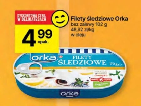 Filety śledziowe Orka