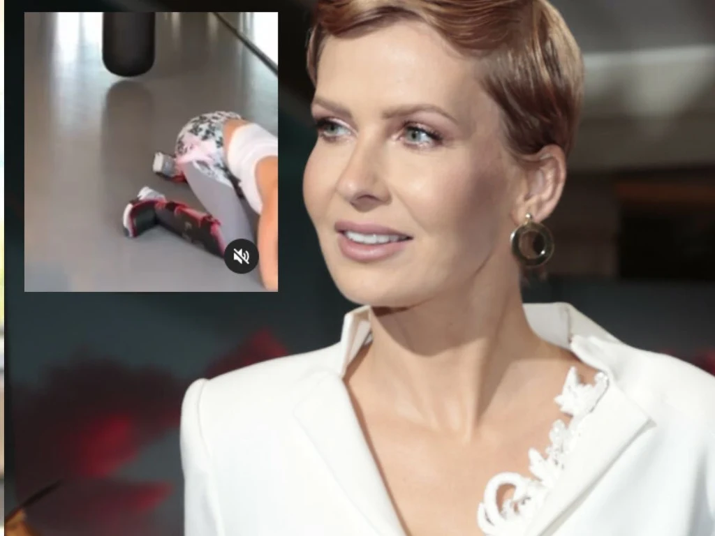 Edyta Pazura zaliczyła bolesny upadek