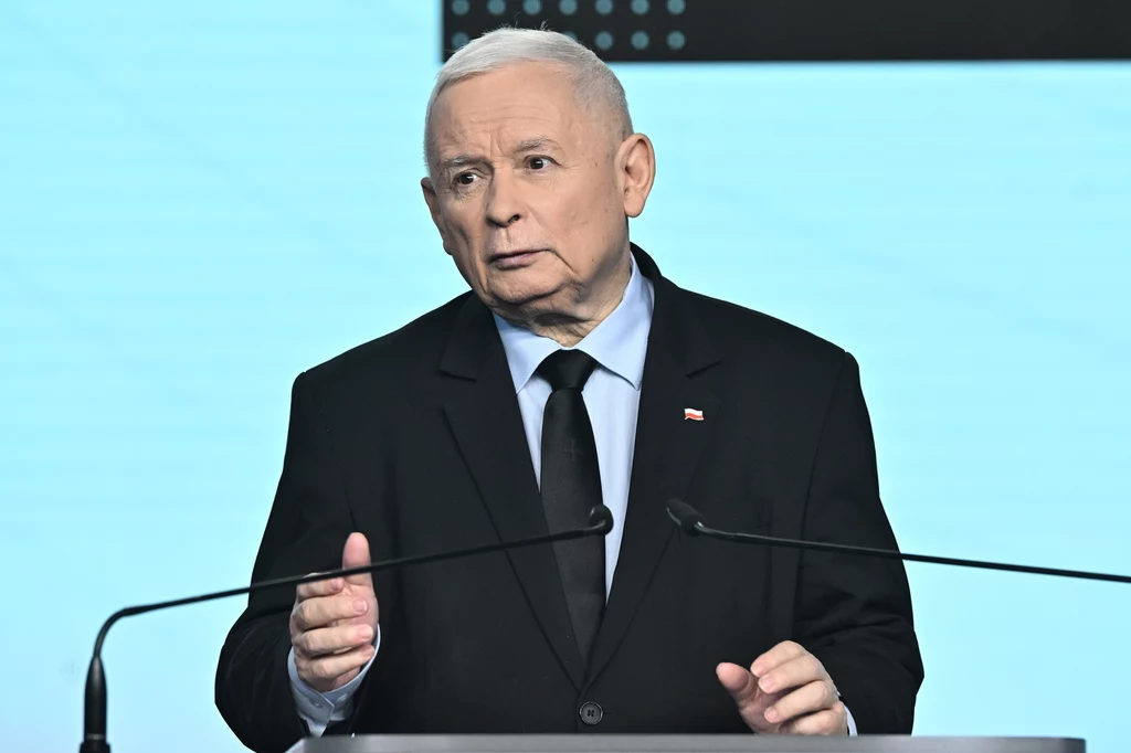 Prezes PiS Jarosław Kaczyński