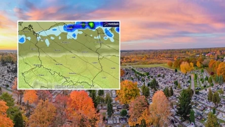 Pogoda na Wszystkich Świętych 2024 na północy Polski będzie niebezpieczna. Miejscami wiatr osiągnie nawet 100 km/h