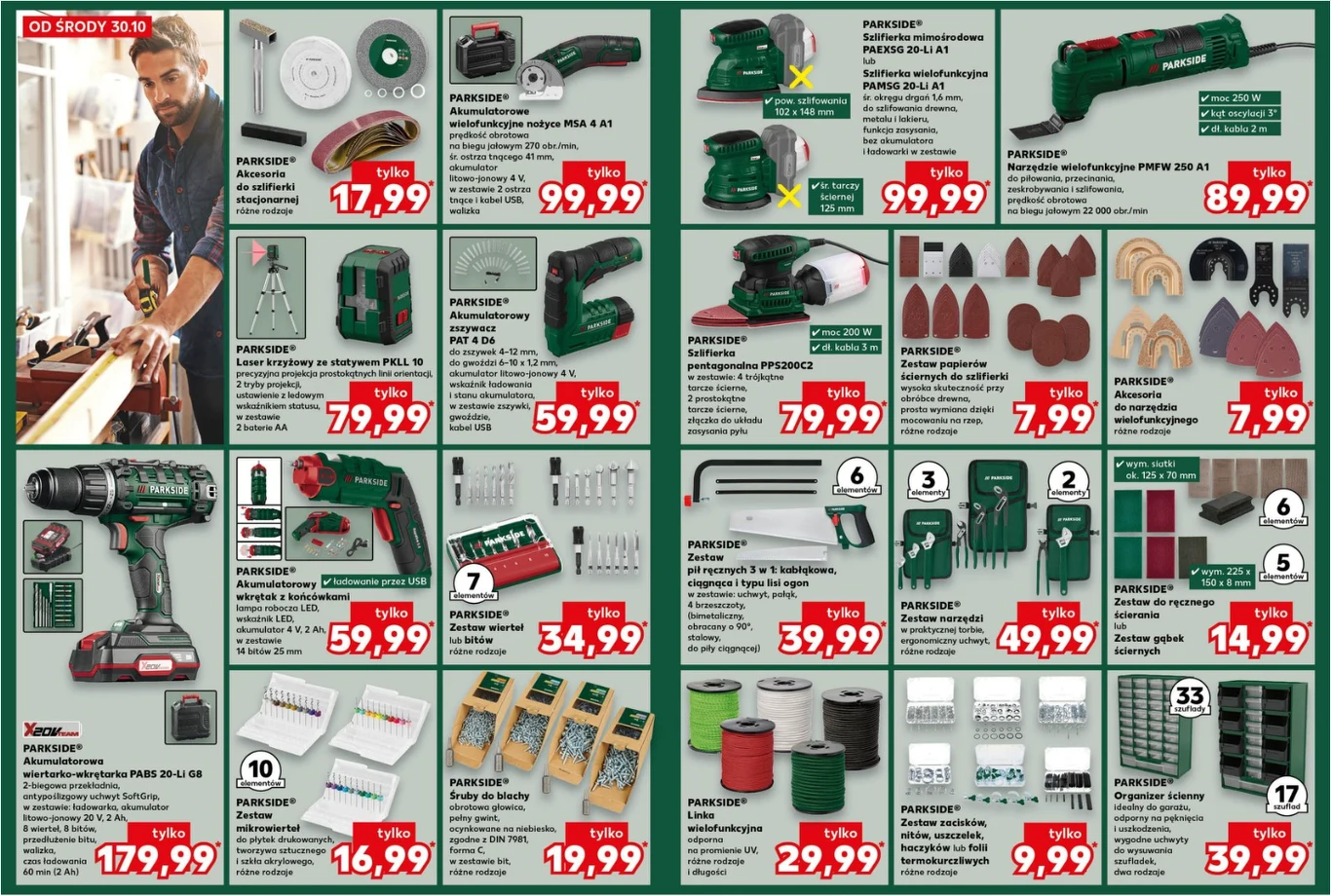 Narzędzia i akcesoria w Kauflandzie 