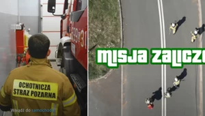 fragment filmu umieszczonego w serwisie YouTube @Ochotnicza Straż Pożarna w Żorach - OSP Żory