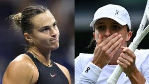 Aryna Sabalenka i Iga Świątek trenowały dzisiaj ze sobą na korcie w Rijadzie