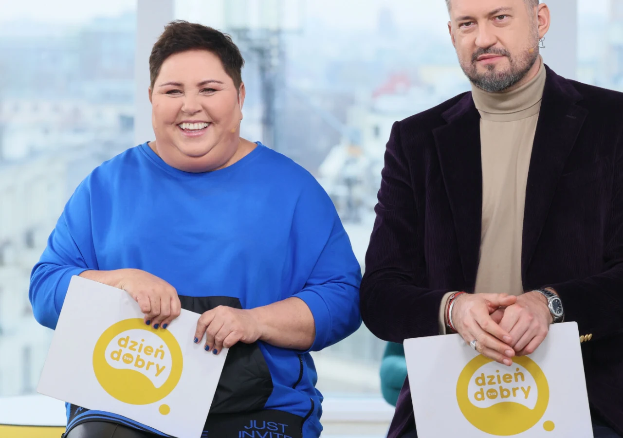 Dorota Wellman i Marcin Prokop Dorota Wellman i Marcin Prokop