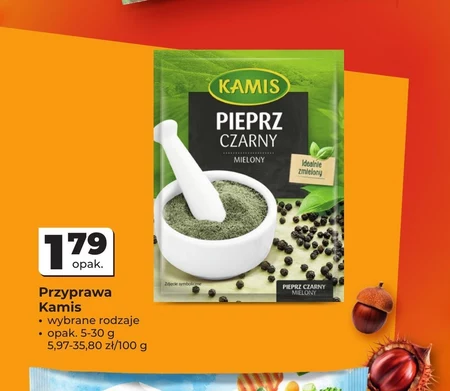 Kamis Pieprz czarny mielony 16 g