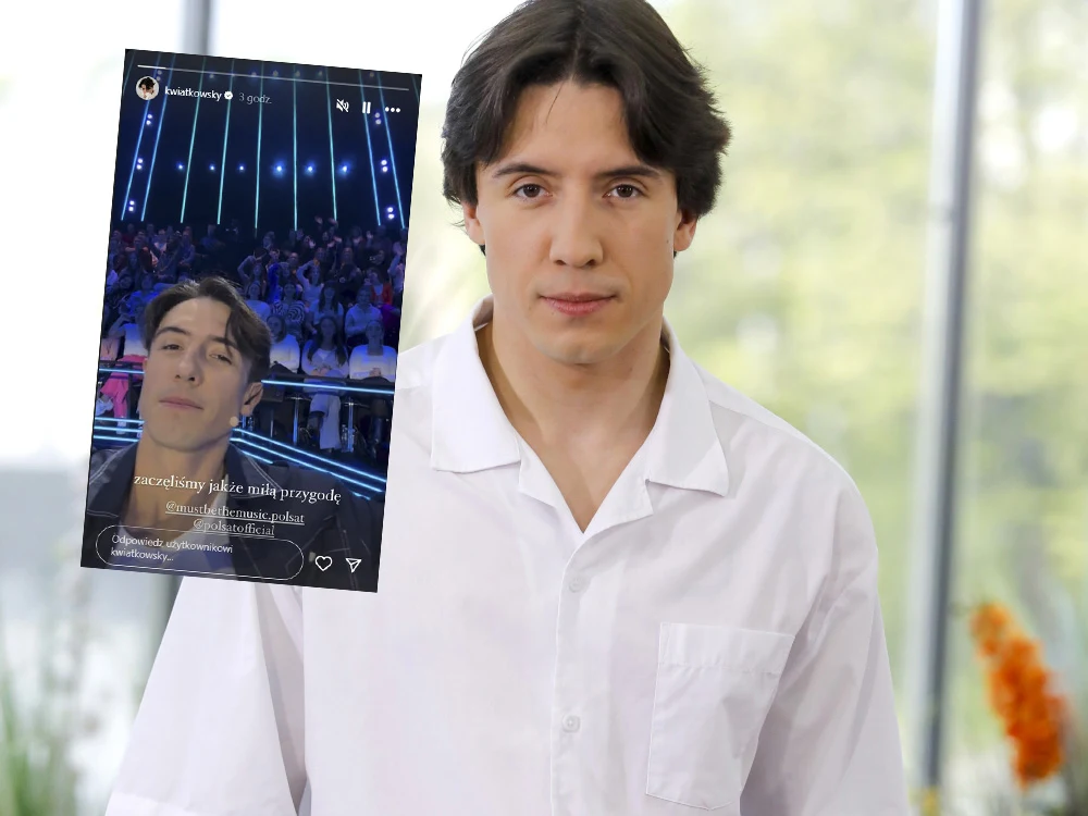 Dawid Kwiatkowski nadał komunikat na Instagramie ze studia "Must Be The Music" Dawid Kwiatkowski nadał komunikat na Instagramie ze studia "Must Be The Music"