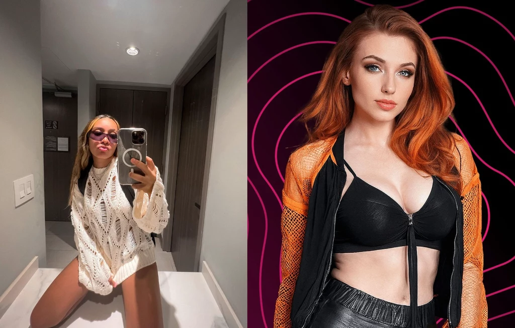 zdjęcia umieszczone w serwisie Instagram @alondrissa oraz Twitter @Amouranth