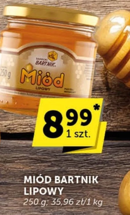 Sądecki Bartnik Miód pszczeli nektarowy lipowy 250 g